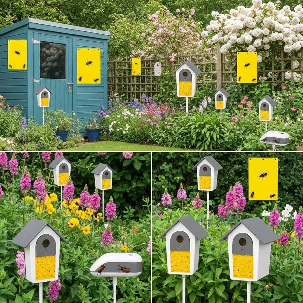 Pułapki i tablice lepowe w ogrodzie: Skuteczny sposób na szkodniki