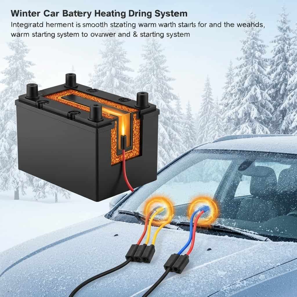 Ogrzewanie baterii w samochodzie zimą: klucz do sprawnego rozruchu i dłuższej żywotności