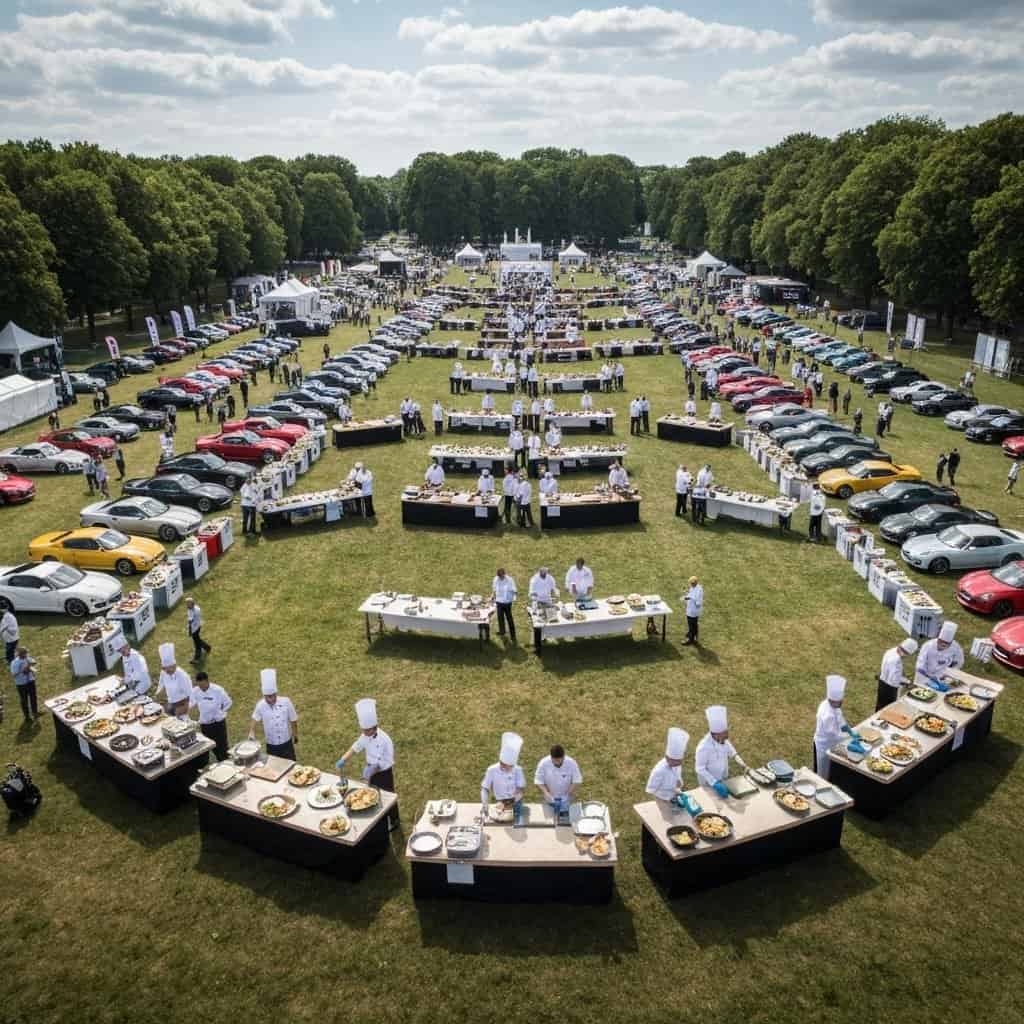 Restauracja konkursowa: Kulinarny plac boju w świecie motoryzacji
