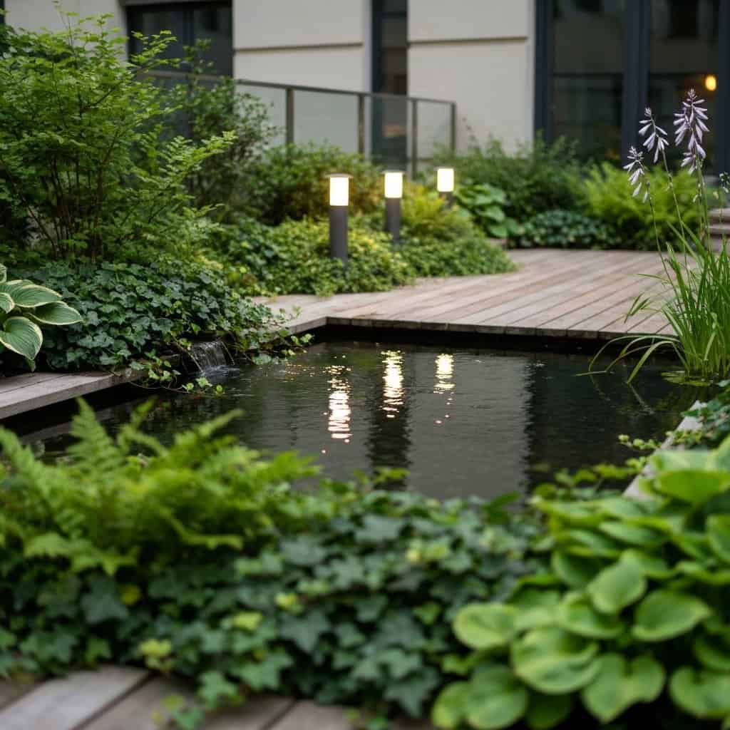 Oczko wodne na tarasie lub w małym ogrodzie: Twój azyl w miejskiej dżungli